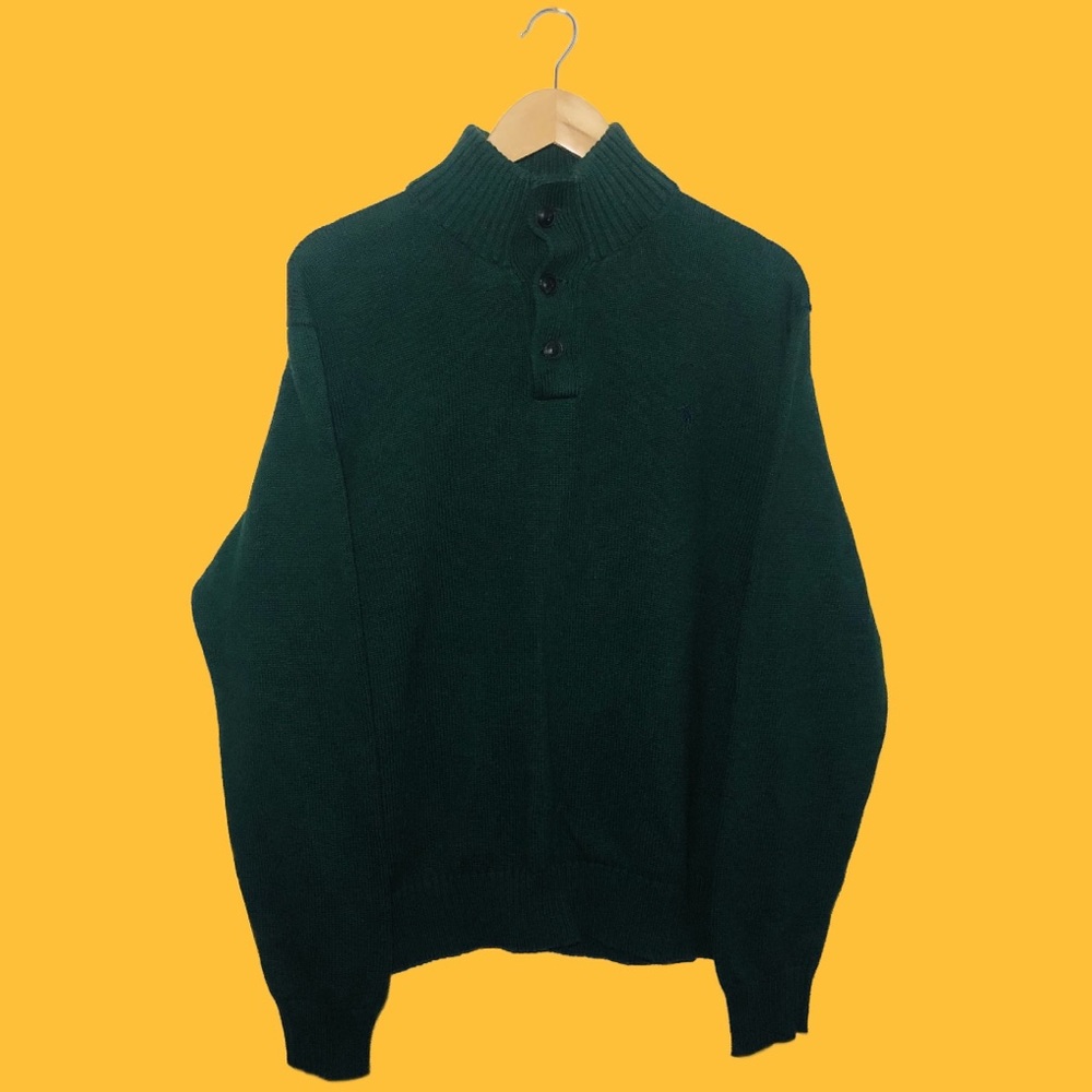 Polo Ralph Lauren Men’s (XL) Green Sweater